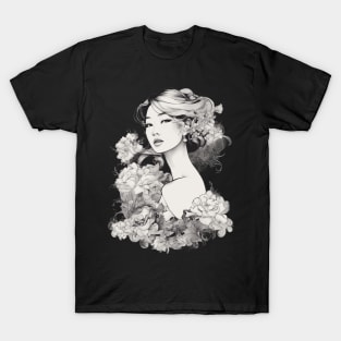 Asian Lady T-Shirt